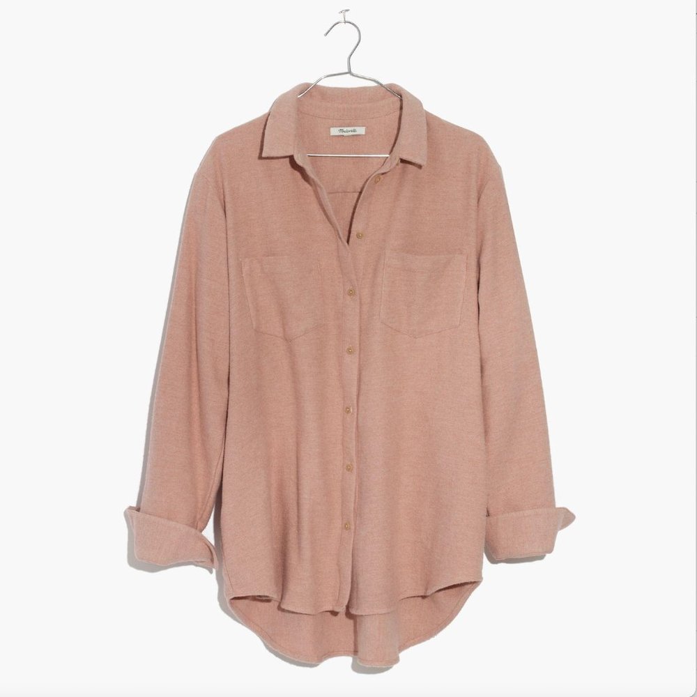 NEVER WORN - Madewell Sunday Flannel Shirt Jacket / Shacket
